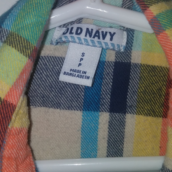 Plaid flannel button shirt - Picture 3 of 3